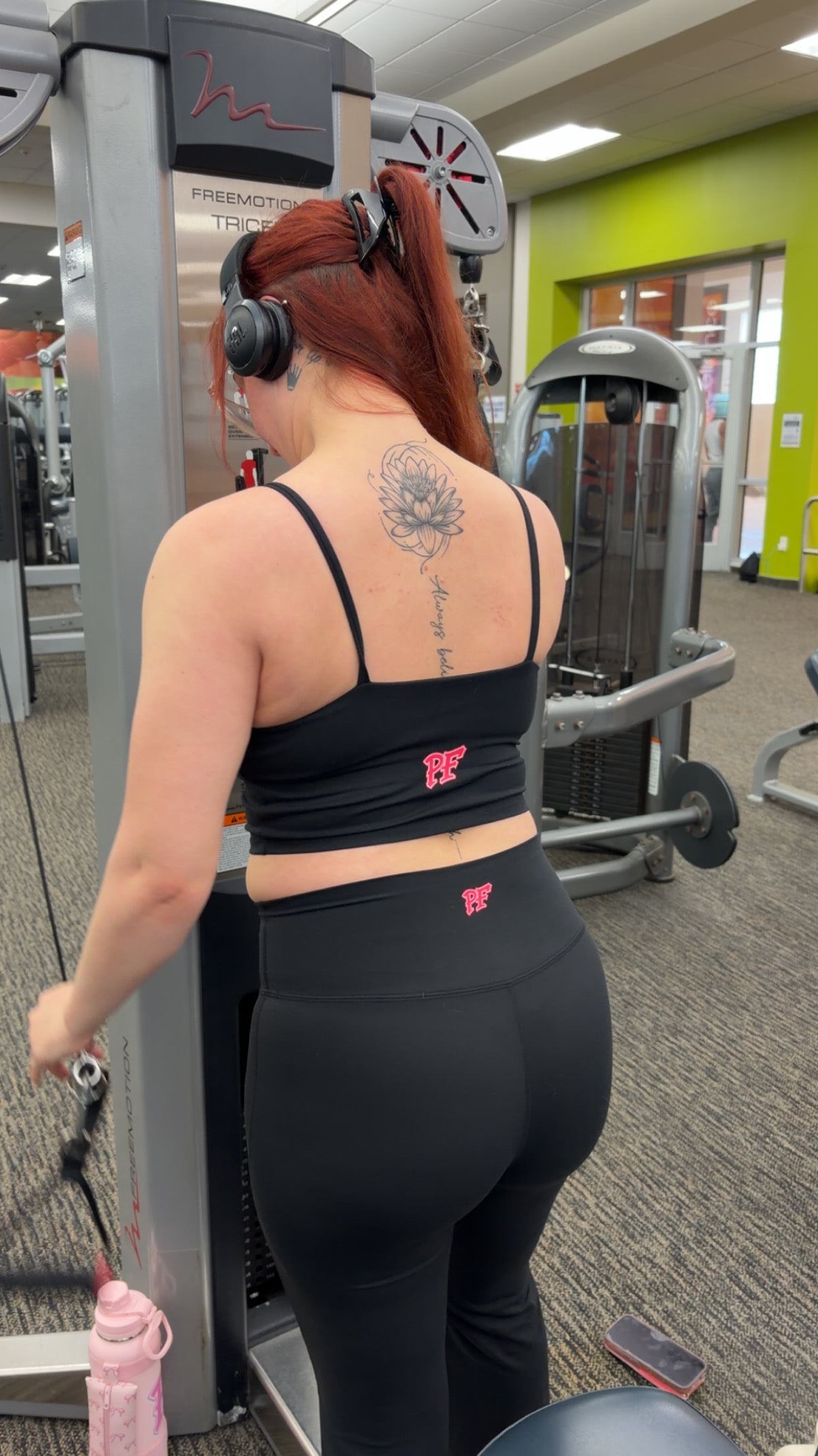 Spaghetti Strap Yoga Sports Bra