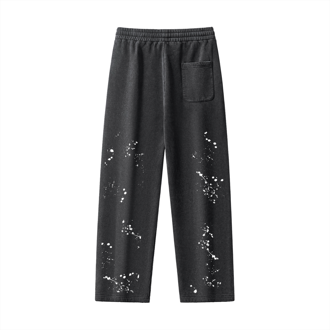4. Frayed Enzyme Washed Fleece Sweatpants