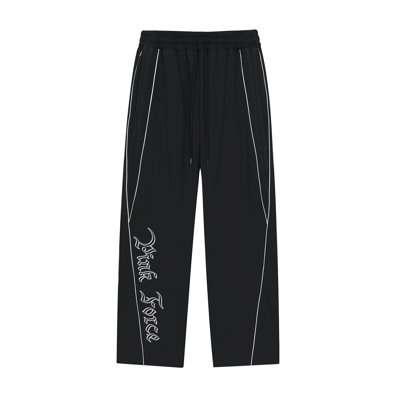 0. Reflection Striped Straight-Leg Sweatpants