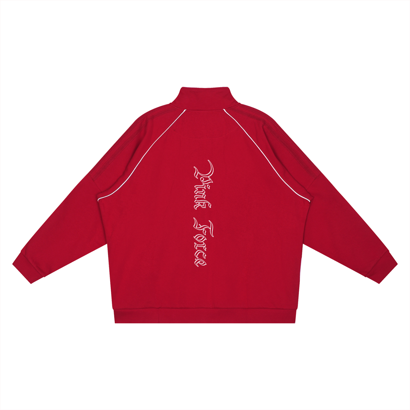 . Reflection Striped Raglan Sleeve  Jacket