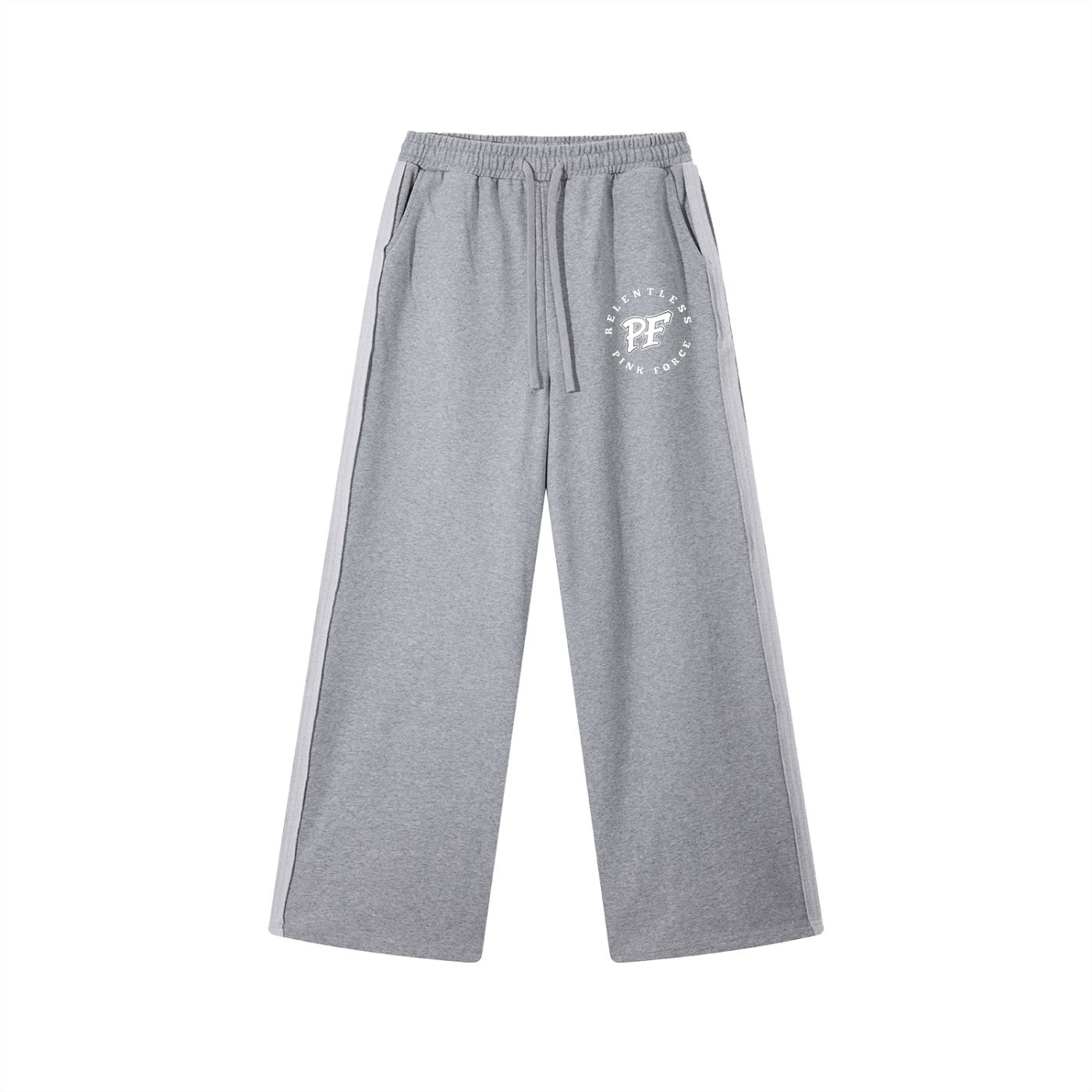 RELENTLESS Contrast Tape Straight-Leg Sweatpants