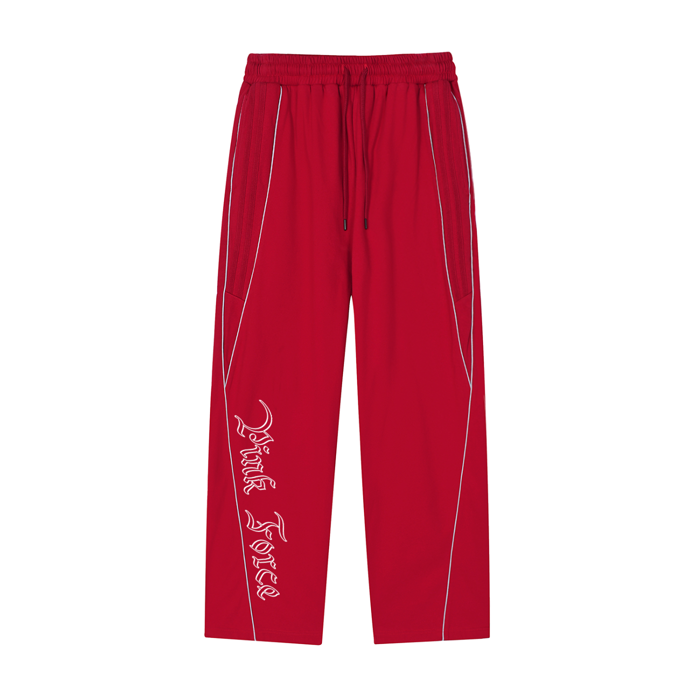 0. Reflection Striped Straight-Leg Sweatpants