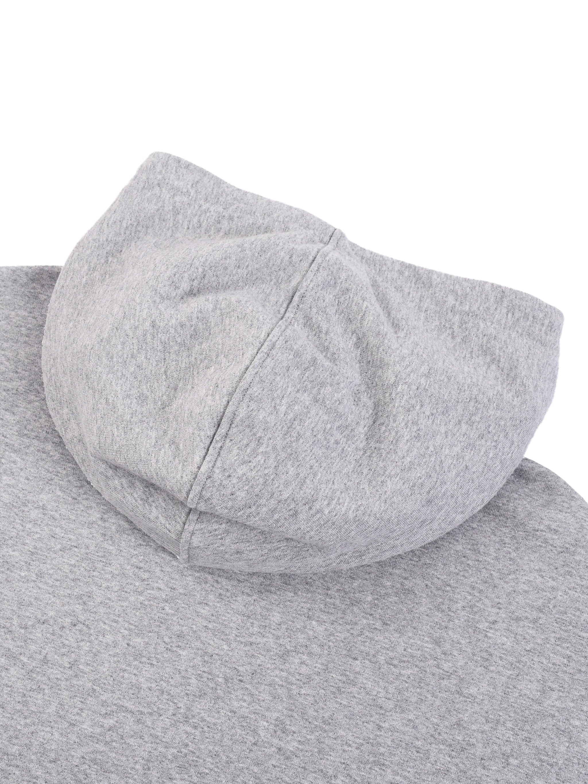 RELENTLESS Contrast Tape Raw Edge Double Layered Zip Hoodie